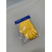 Loquol Short Yellow Kitchen Washing Gloves - Durable and Comfortable Gloves for Everyday Cleaning